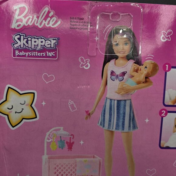 Barbie Skipper Babysitters Inc. Doll & Playset With Baby & Accessories - Picture 7 of 8